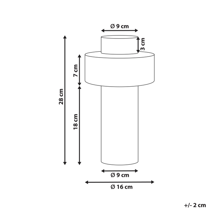 Vaso di fiori Bianco e nero Gres Decorazione per interni Pezzo di design moderno Impermeabile