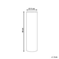 Vaso di fiori Bianco e nero Gres Decorazione per interni Pezzo di design moderno Impermeabile