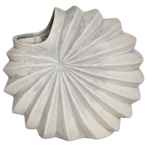 Vaso da fiori in gres bianco per la decorazione di ambienti interni con effetto invecchiato Design moderno Impermeabile