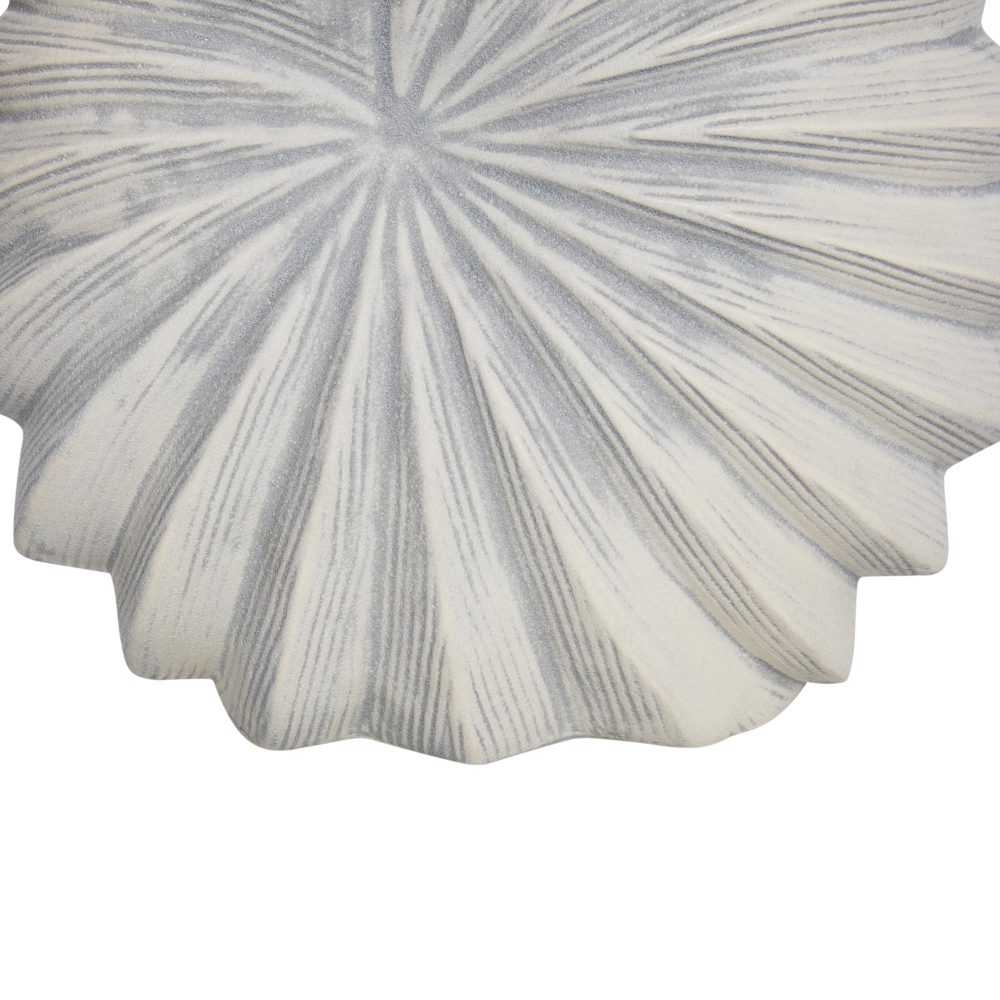 Vaso da fiori in gres bianco per la decorazione di ambienti interni con effetto invecchiato Design moderno Impermeabile