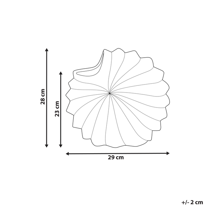 Vaso da fiori in gres bianco per la decorazione di ambienti interni con effetto invecchiato Design moderno Impermeabile