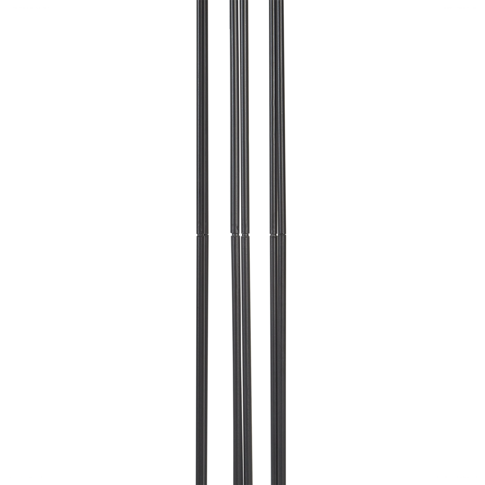 Appendiabiti a stelo in ferro nero Hall Rack Giacche Rack