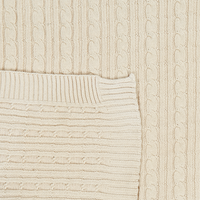 Coperta in Cotone color Beige Copriletto Stile Boho 110 x 180 cm camera da letto salotto