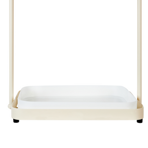 Portaombrelli in metallo e ferro Soggiorno Beige