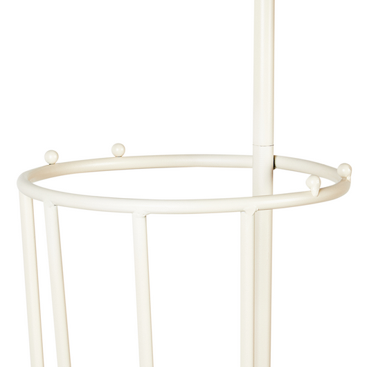 Portaombrelli in metallo e ferro Soggiorno corridoio Beige chiaro