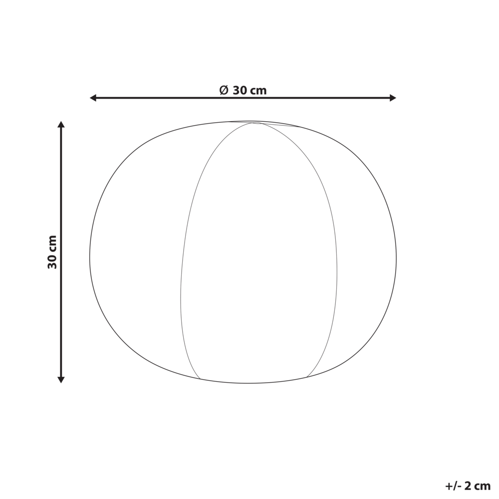 Cuscino decorativo tondo in velluto rosa 30 x 30 cm con nappe federa rimovibile