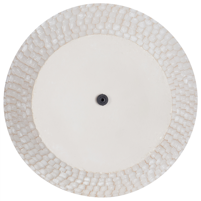 Vaso da fiori tradizionale da interno per esterni in ossido di magnesio beige stile boho