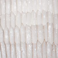 Vaso di fiori beige e grigio per esterni e interni Tradizionale Boho