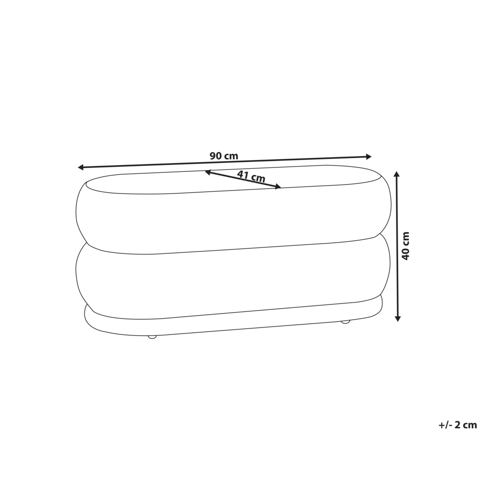 Panca decorativa in velluto blu scuro soggiorno camera da letto moderno