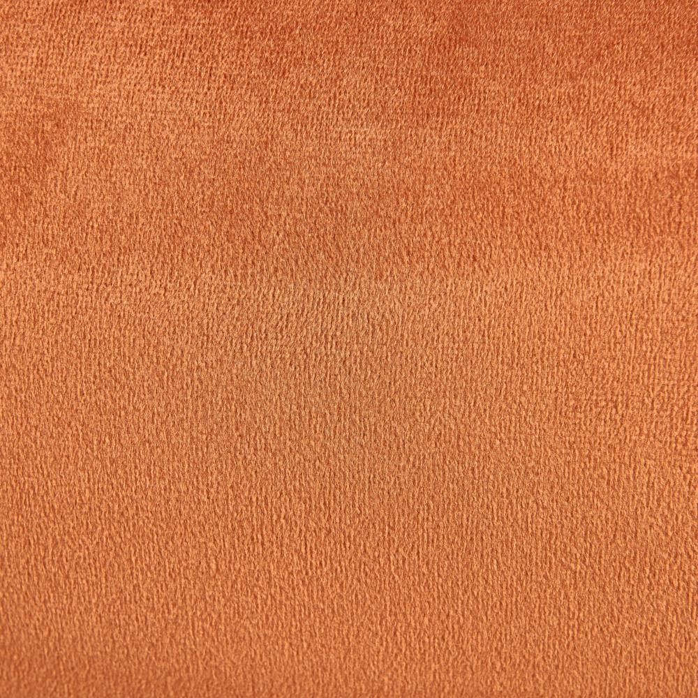 Panca decorativa in velluto arancione soggiorno camera da letto moderno