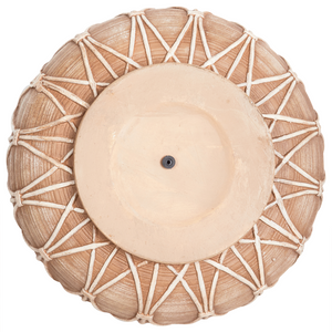 Vaso di fiori marrone chiaro per esterni e interni Boho