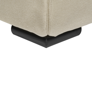 Letto ad acqua in tessuto poliestere Beige Chiaro imbottito 180 x 200 cm EU King Size Design classico tradizionale