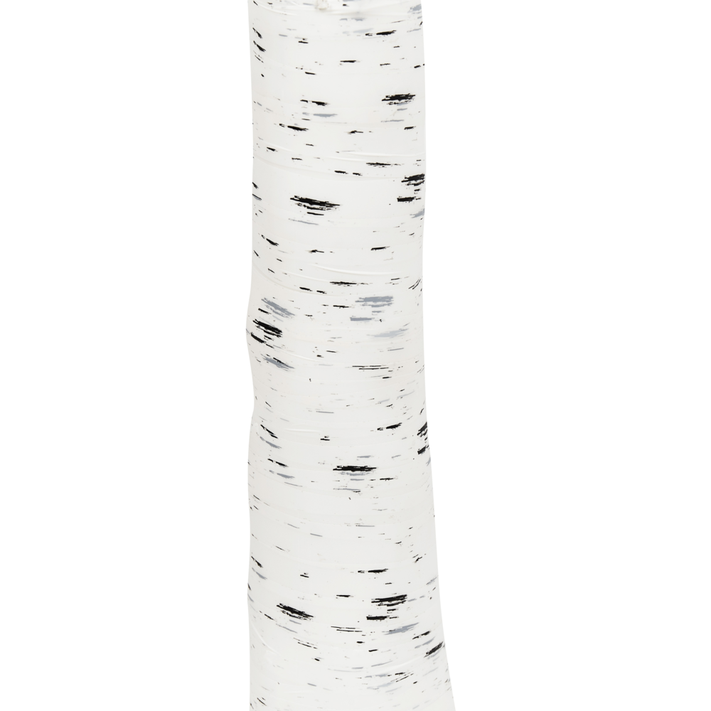 Albero di Natale Artificiale Bianco PE 180 cm Pre-Illuminato con luci LED per esterni e interni Stile Scandinavo