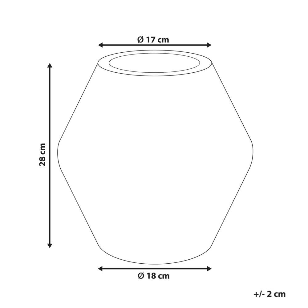 Vaso da fiori tradizionale da interno per esterni in ossido di magnesio beige stile boho
