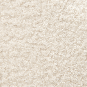 Comodino Boucle bianco sporco gambe in metallo nero con 2 cassetti portaoggetti Comodino