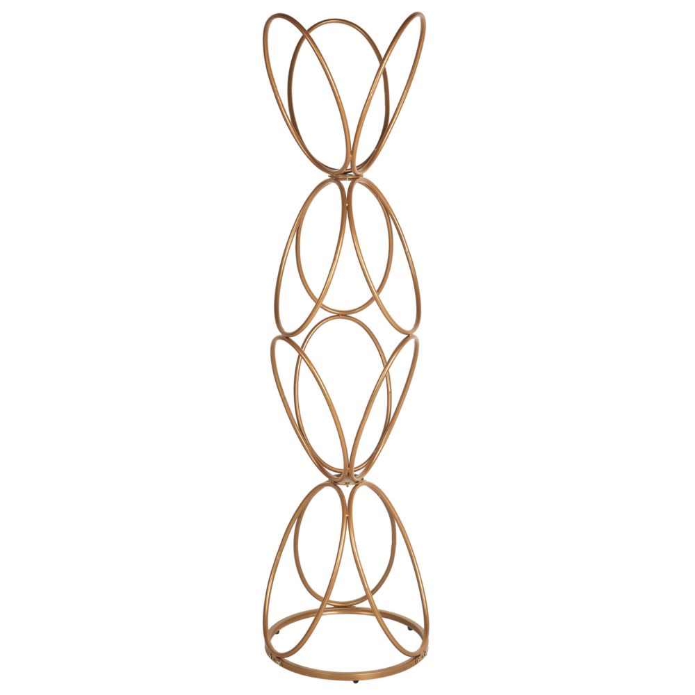 Appendiabiti in metallo nero da 160 cm, appendiabiti autoportante, industriale e moderno, pezzo d'arredamento per corridoio.