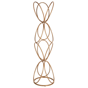 Appendiabiti in metallo nero da 160 cm, appendiabiti autoportante, industriale e moderno, pezzo d'arredamento per corridoio.