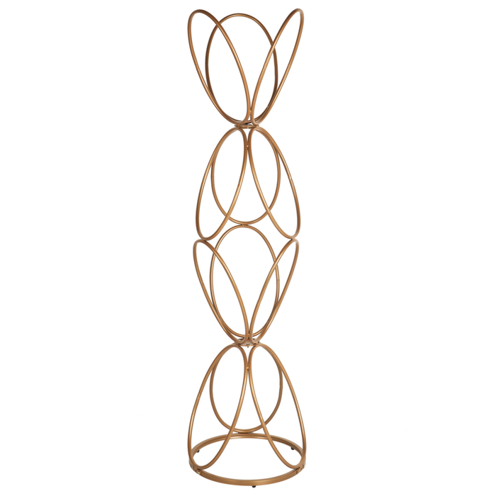 Appendiabiti in metallo nero da 160 cm, appendiabiti autoportante, industriale e moderno, pezzo d'arredamento per corridoio.