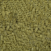 Coperta di cotone intrecciata con nappe verde 200 x 220 cm verde morbida classica