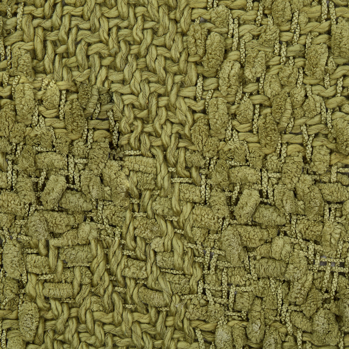 Coperta di cotone intrecciata con nappe verde 220 x 240 cm verde morbida classica