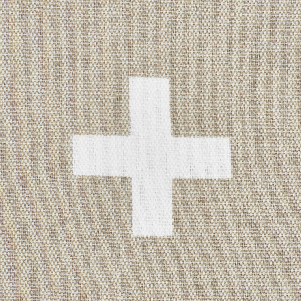 Set di 2 cuscini decorativi in cotone tortora 35 x 50 cm stile moderno soggiorno