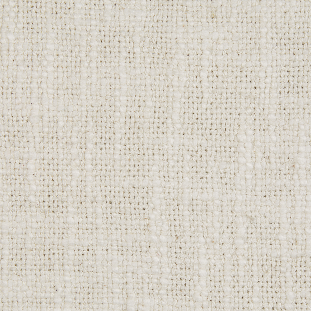 Set di 2 cuscini in cotone quadrato bianco sporco 45 x 45 cm stile classico