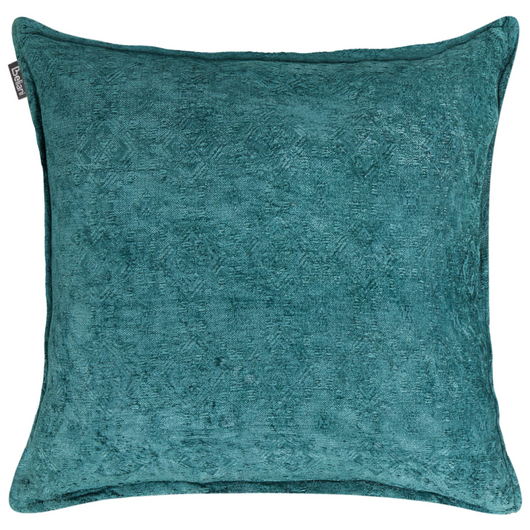 Set di 2 cuscini decorativi quadrati verde acqua 50 x 50 cm stile classico