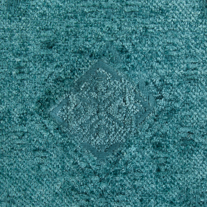 Set di 2 cuscini decorativi quadrati verde acqua 50 x 50 cm stile classico