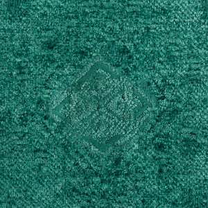 Set di 2 cuscini decorativi quadrati verde 50 x 50 cm stile classico