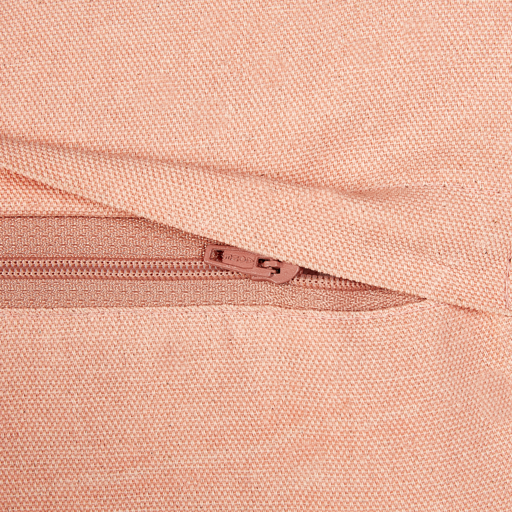 Set di 2 cuscini decorativi in cotone rosa pesca 30 x 50 cm Cuscino decorativo Set di 2