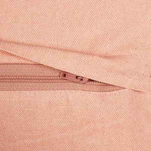 Set di 2 cuscini decorativi in cotone rosa pesca 30 x 50 cm Cuscino decorativo Set di 2