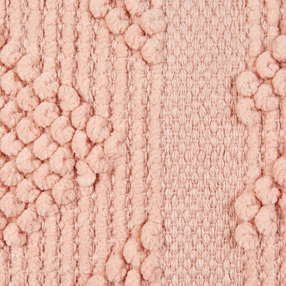 Set di 2 cuscini decorativi in cotone rosa pesca 30 x 50 cm Cuscino decorativo Set di 2