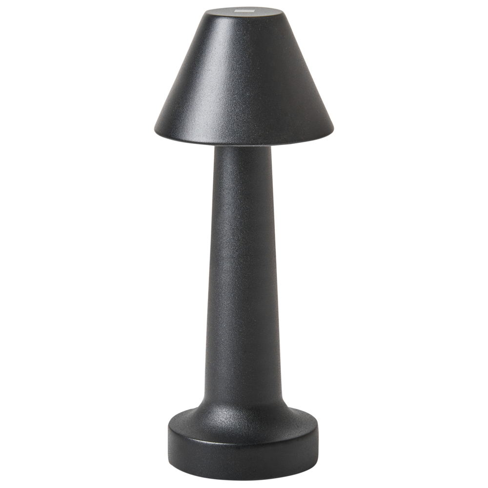 Set di 2 lampade da tavolo in ferro nero camera da letto soggiorno