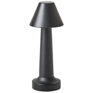 Set di 2 lampade da tavolo in ferro nero camera da letto soggiorno