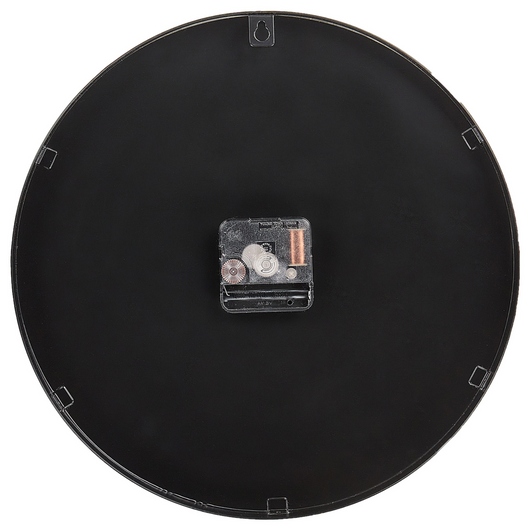 Orologio da parete in metallo acciaio bianco e nero ⌀ 30 cm Design moderno e minimalista senza numeri Decorazione per il soggiorno