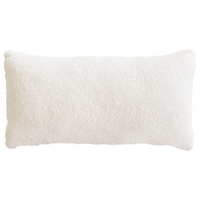 Poltrona Bianco sporco Boucle Tessuto Morbido Nubby Legno Chiaro Gambe Metallo Schienale Curvo Stile Retro Glam Art Decor