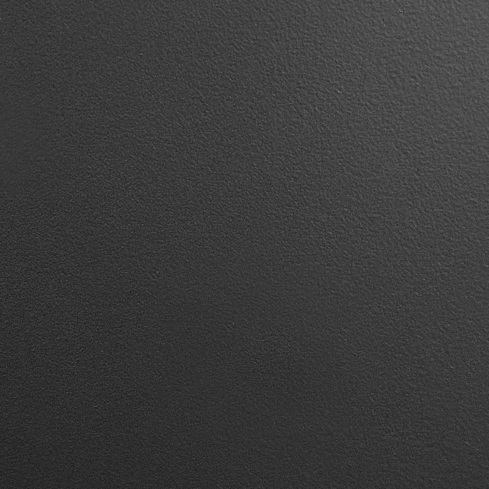 Supporto fioriere per piante rotondo in metallo nero 35 x 160 cm interno esterno