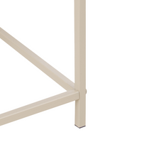 Supporto per fioriera in metallo beige per interni ed esterni