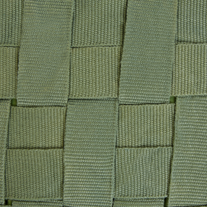 Pouf da giardino in materiale sintetico beige 50 x 50 cm Pouf da esterno intrecciato a mano in stile Boho