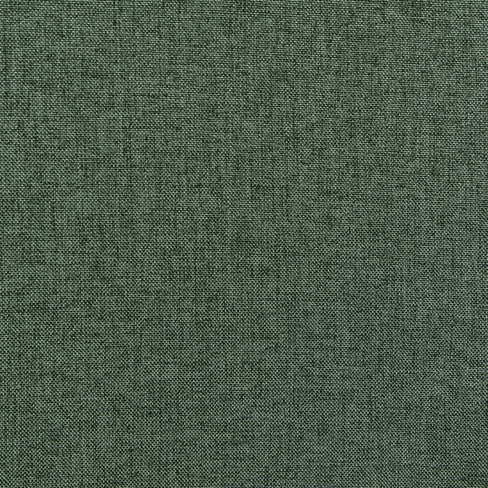 Set di 2 sedie da pranzo con rivestimento in poliestere verde e gambe in metallo nere stile moderno