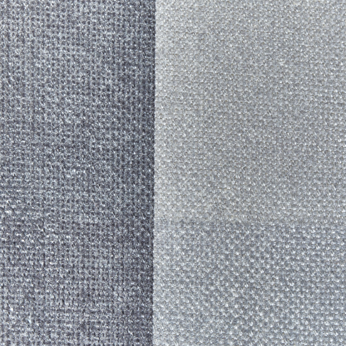 Coperta da picnic per esterni in tessuto con cinturino a quadri grigio 200 x 200 cm morbida