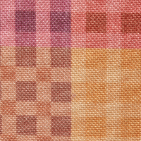 Coperta per picnic in poliestere multicolore con cinghia a quadri 200 x 200 cm elegante