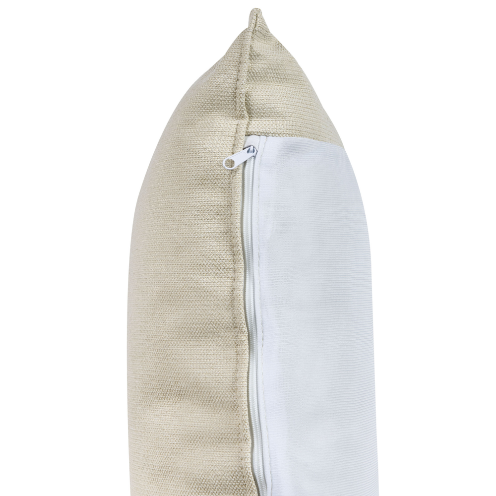 Divano Angolare Sinistro Tessuto beige Imbottito Gambe Legno Scuro Chaise longue a 3 posti a versione sinistra Cuscino schienale