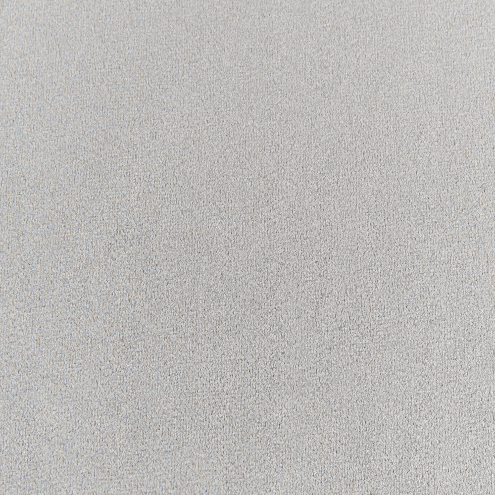 Set di 2 sedie da pranzo rivestimento in velluto grigio gambe nere glamour retrò