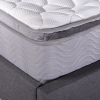 Materasso a molle 140 x 200 cm Solid Memory Foam Camera da letto confortevole e spessa