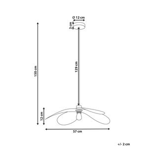 Lampada a sospensione con paralume metallico in ferro nero per l'illuminazione a sospensione