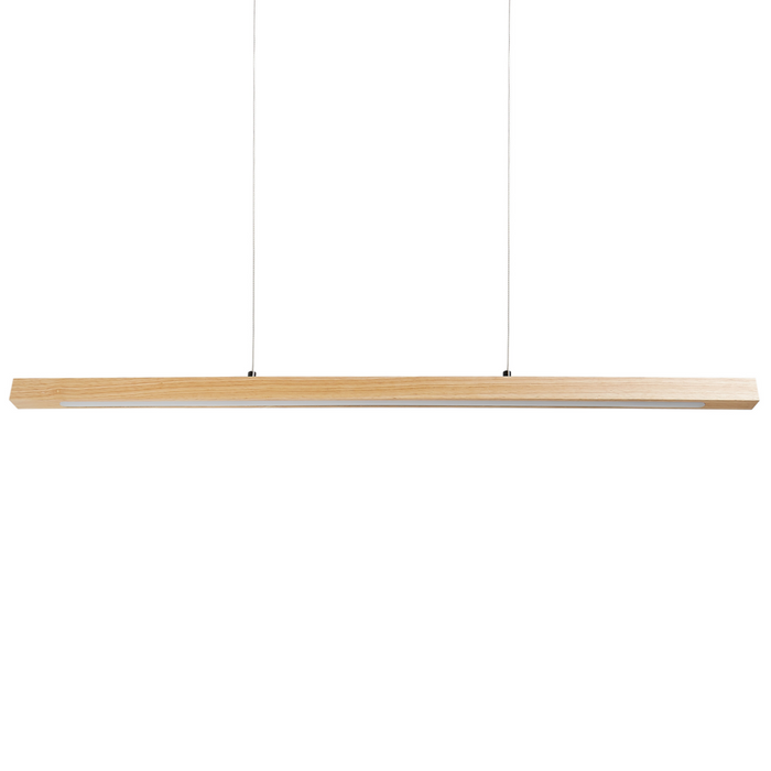 Lampada a sospensione LED Luce in legno di quercia Design minimalista Illuminazione Luce a sospensione