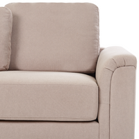 Divano ad angolo in tessuto tortora a destra stile moderno