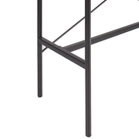 Consolle a 3 cassetti Nero  stile moderno