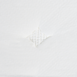 Materasso a molle insacchettate in lattice bianco e beige EU 160 x 200 cm durezza media con cerniera e rivestimento in poliestere rimovibile Accessori per la camera da letto